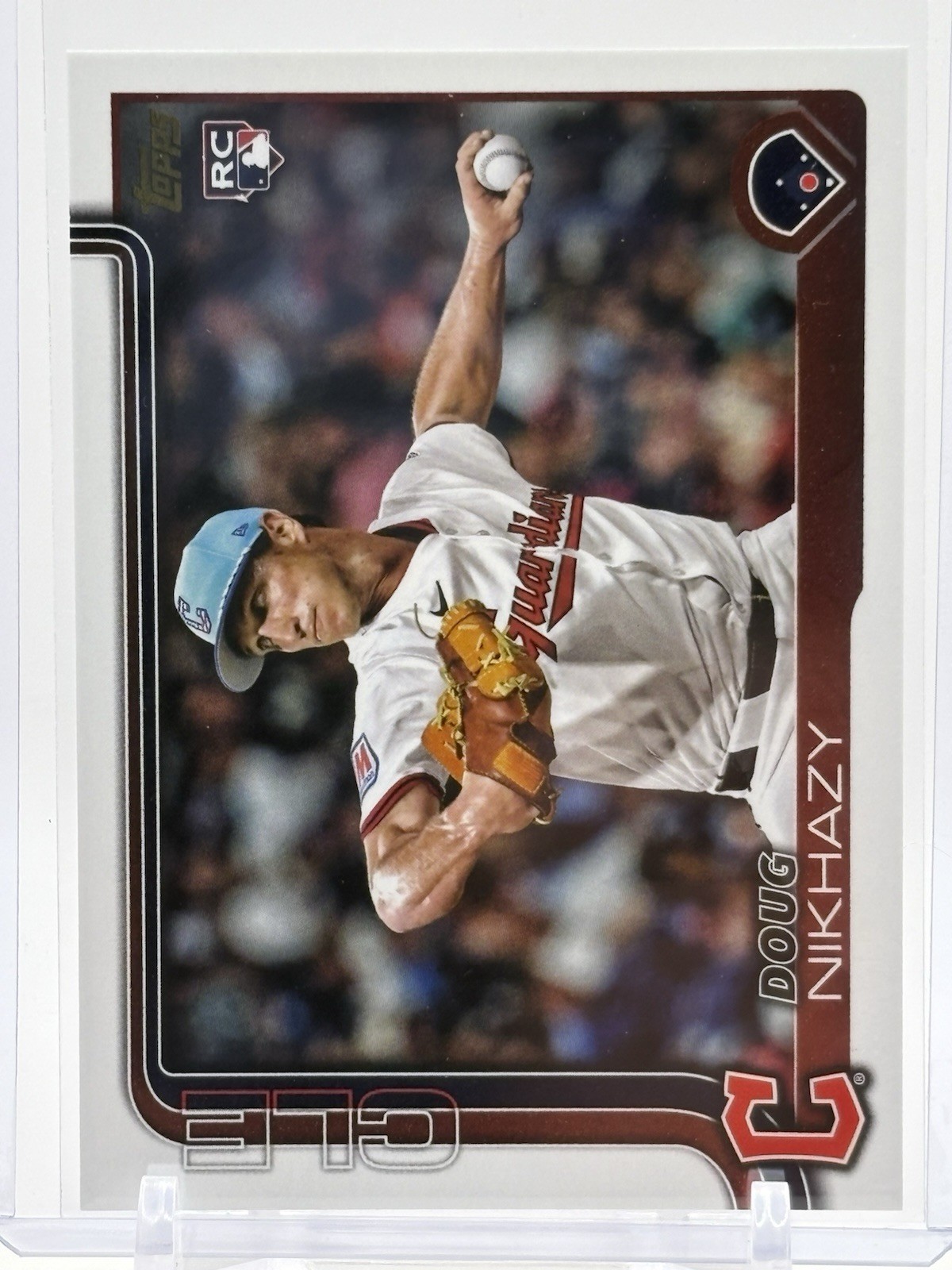 2025 Topps Update DOUG NIKHAZY RC Rookie #US44 GOLDEN MIRROR SP Guardians