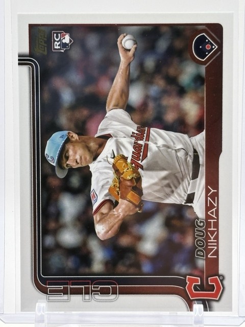 2025 Topps Update Doug Nikhazy RC Rookie #US44 GOLD MIRROR SP Guardians