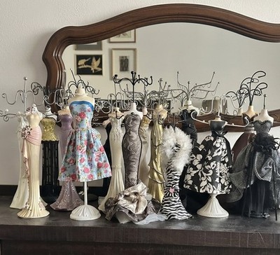 アクセサリー置き　人形 Doll /Jewelry Stand Holder /Mannequin Necklace Display Organizer