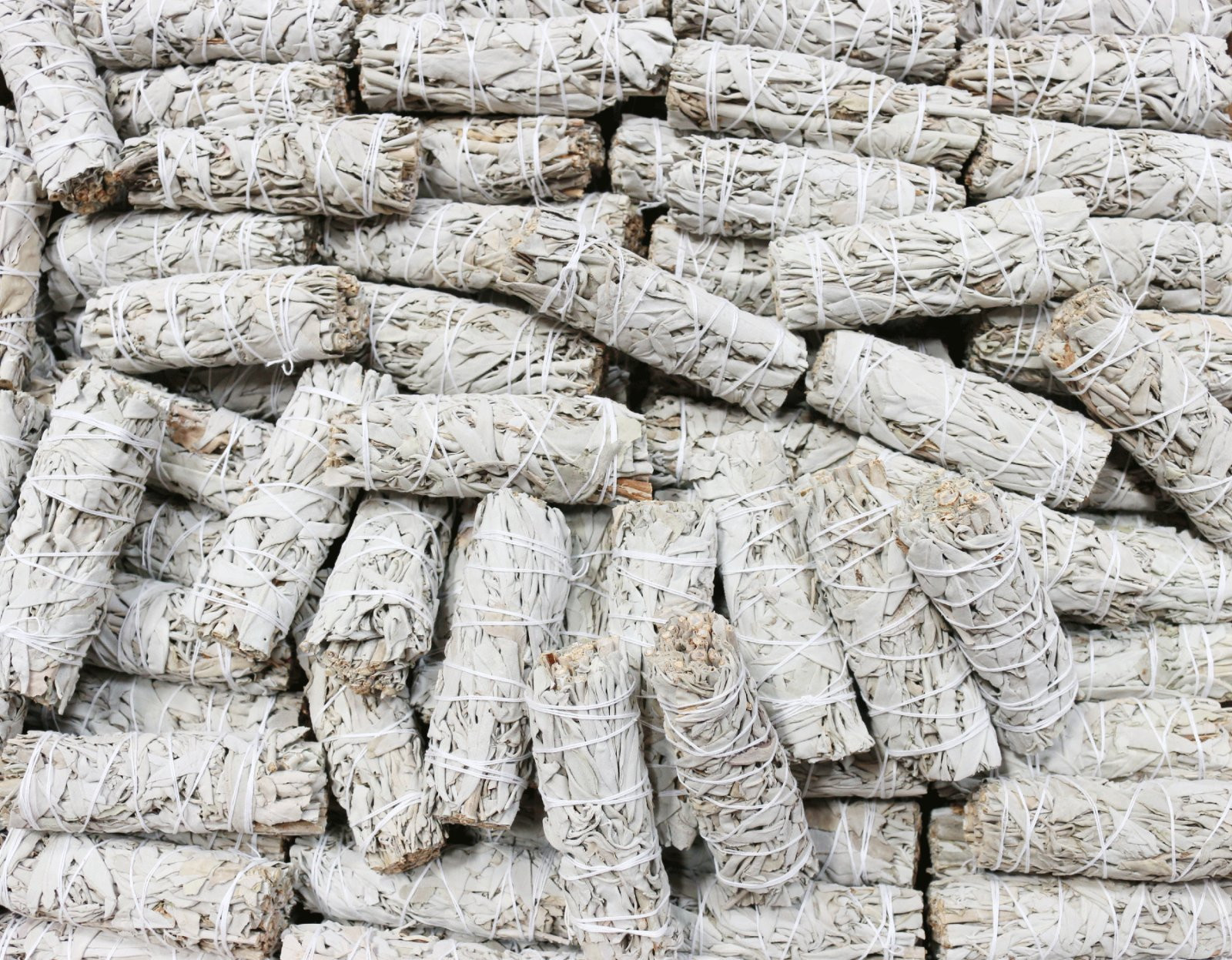 Sage Smudge Sticks 4" White Sage Bulk Wholesale 50 Pack Cleansing Wands