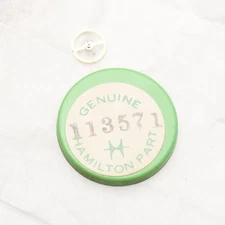Hamilton 113571 Balance Wheel Complete Grade 995 Genuine NOS (G18D23)