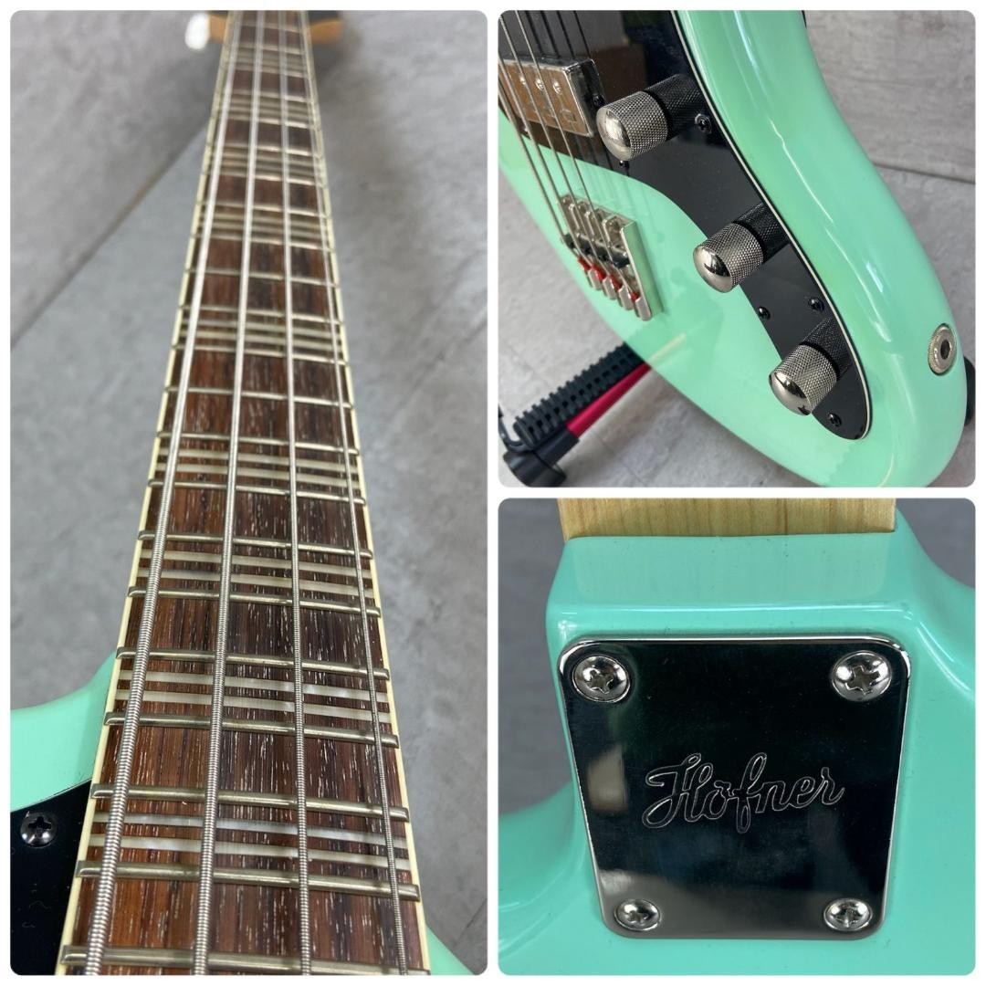 ヘフナー　エレキベース　HCT-GLXB-BL　ショートスケール　ハードケース Hefner Electric Bass Hct-Glxb-Bl Short Scale Hard Case | eBay