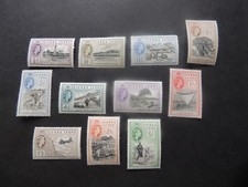1956-61 Sierra Leone Short Set to 5s SG210-220 Mounted Mint
