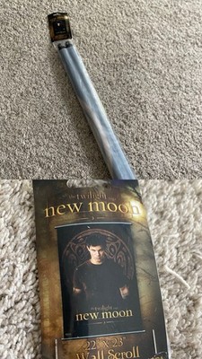 Vtg Collectible NECA The Twilight Saga New Moon Wall Scroll 24  Jacob Tattoo NEW