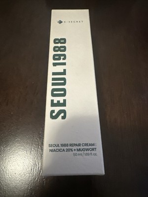 K-Secret SEOUL 1988 Repair Cream : Niacica 20% + Mugwort ~ 50mL / 1.69 Fl Oz