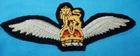 WW2 GLIDER PILOT BREVET BRITISH  MILITARY BADGE CLOTH PATCH GENUINE WORLD WAR II