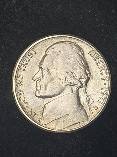 1971-D Jefferson Nickel — photo from another recent sale