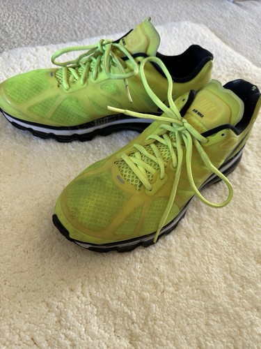 Nike Neon Green Air Max Herren Tennis Gr.10,5 gebraucht guter Zustand siehe Fotos - Bild 14 von 22