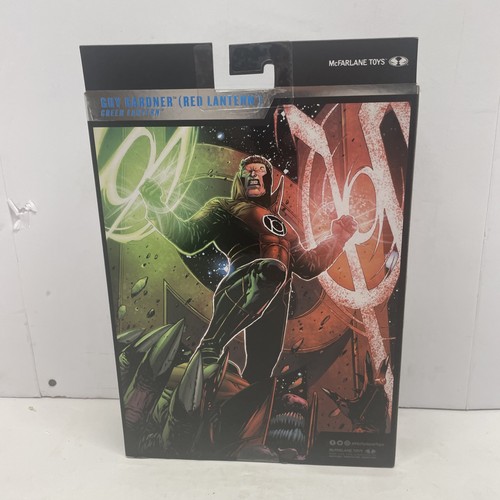 Green Lantern(Red Lantern) Guy Gardner Collector Edition 37 DC Multiverse Platim - Picture 2 of 6