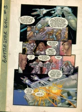 BATTLESTAR GALACTICA APOLLO'S JOURNEY #3 p 3 Color Key 