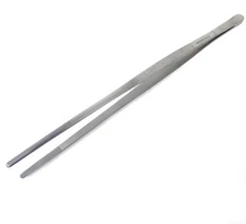 NEW Honbay Stainless Steel 1pc Large Serrated Tweezer 10" Tong