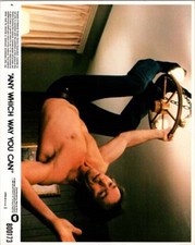 Any Which Way You Can 1980 original 8x10 lobby card Clint Eastwood swings