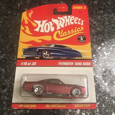 ミニカー Hot Wheels Classics Plymouth King Kuda HOT WHEELS CLASSICS SERIES 3 PLYMOUTH KING KUDA 10/30