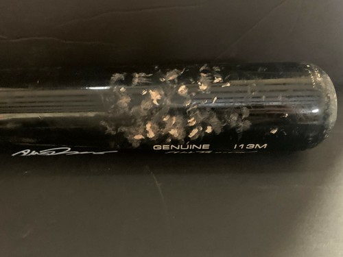 Alek Thomas Diamondbacks Auto Signed 2021 Game Used Cracked Bat ~ - Picture 3 of 8