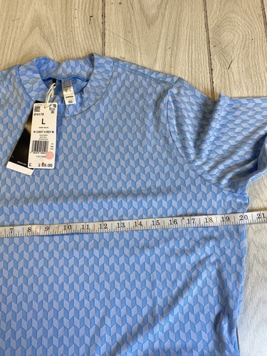 Adidas Ultimate365 Tour HEAT.RDY Golf Top Mock Neck Women’s Size L NWT - Picture 4 of 9
