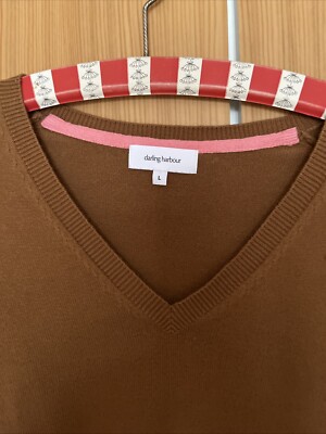 Damenpullover Gr. L von Darling Harbour Baumwolle sehr weich