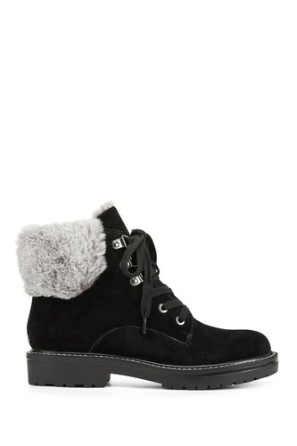 BANDOLINO LAURIA FAUX FUR TRIM HIKER 