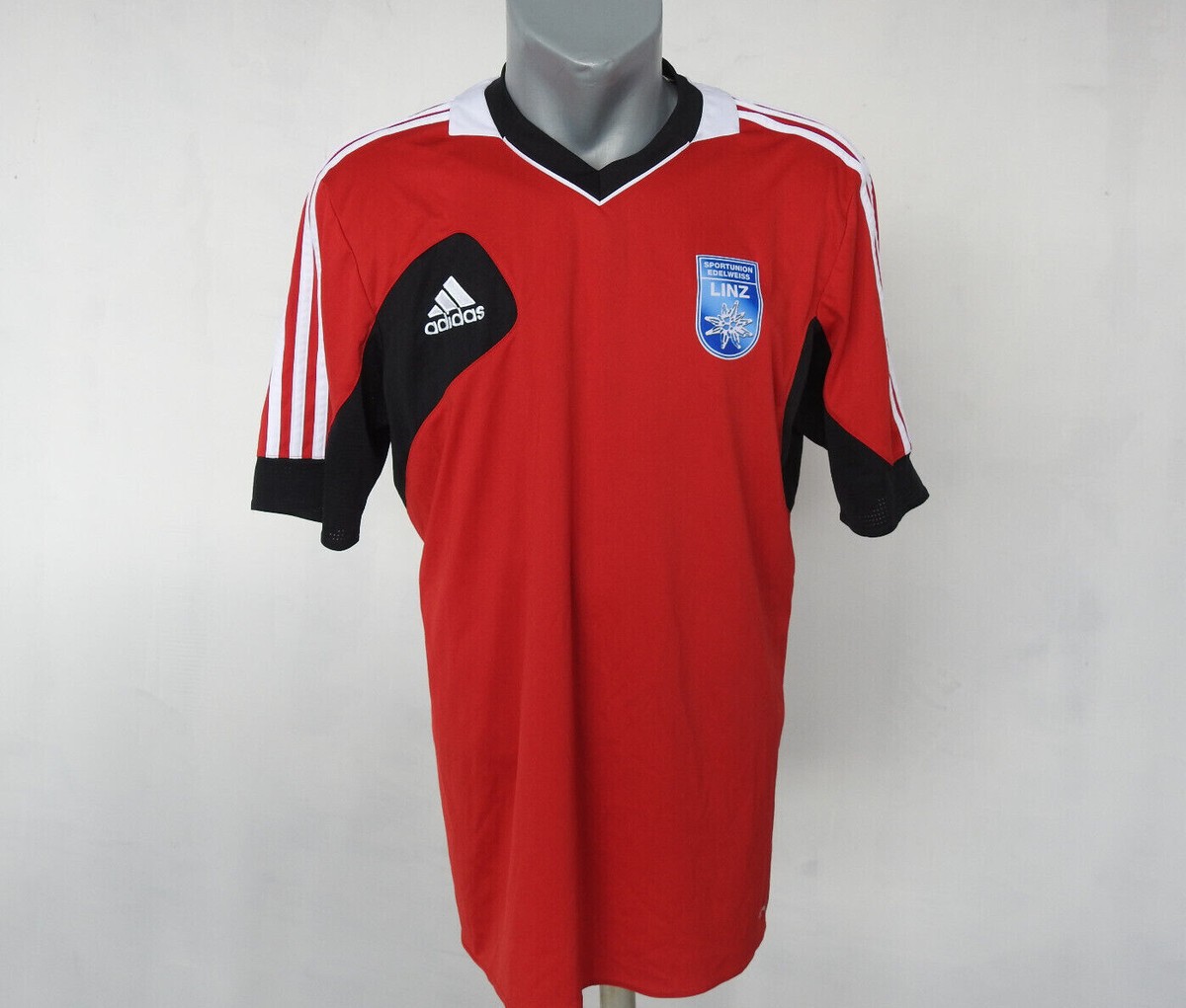 Union Edelweiss Linz Training Jersey Adidas Red Shirt Size L
