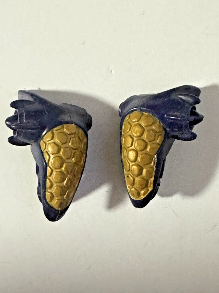 1994 Playmates TMNT Cyber Samurai Mike Figure w/ Nunchucks & Hands Incomplete - Image 2 of 4