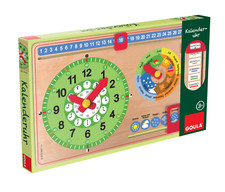 Jumbo Goula Kalenderuhr Kleinformat D51319 au...