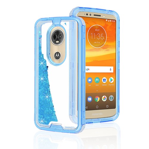 For Motorola Moto E5 Plus | Supra - Waterfall Glitter Liquid Armor Cover Case - Picture 9 of 36
