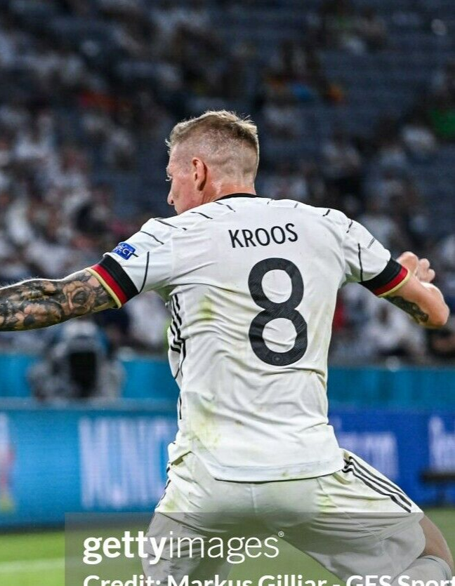 GERMANY jersey 2021 #8 KROOS Euro vs France | eBay
