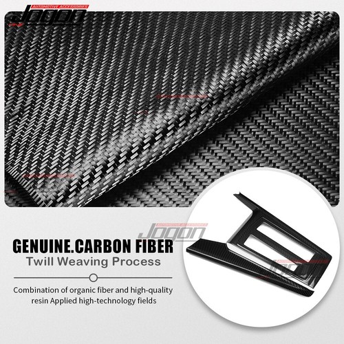 Real Carbon For VW Golf 8 GTI R GTE GTD MK8 2022+ Center Console Gear Cover Trim - Picture 5 of 12