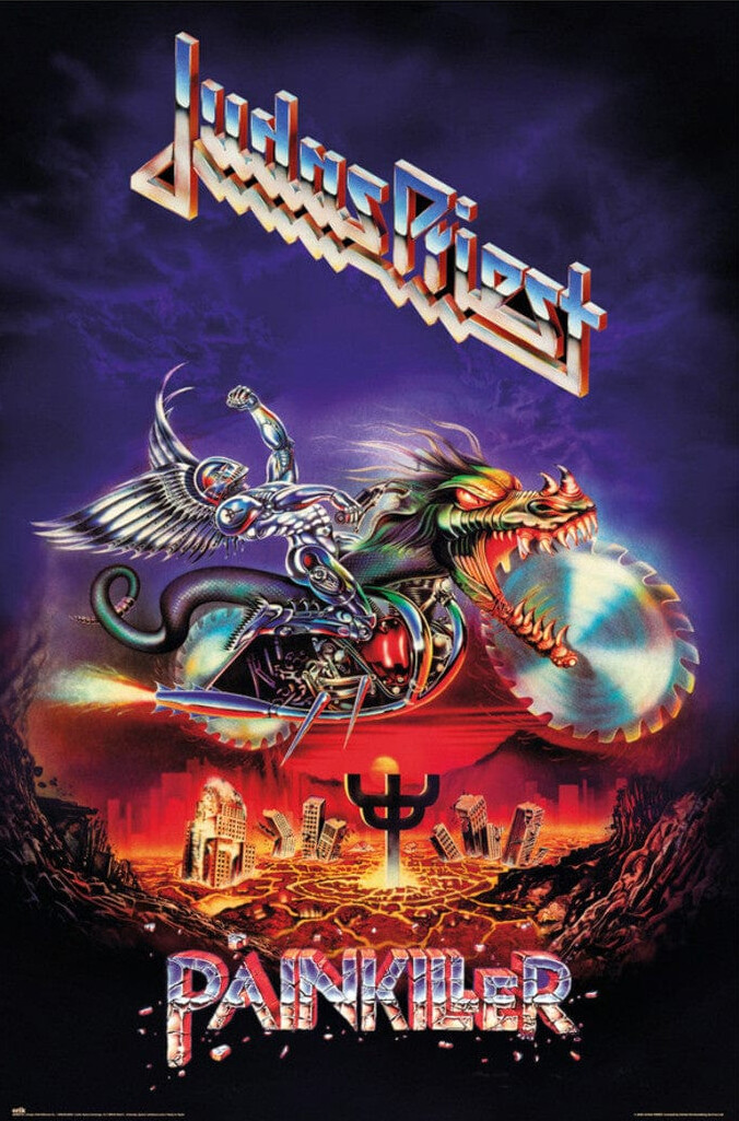 Judas Priest - Music Poster (Painkiller) (Size: 24