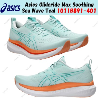 Asics Glideride Max Soothing Sea Wave Teal 1011B891-401 Men's Size