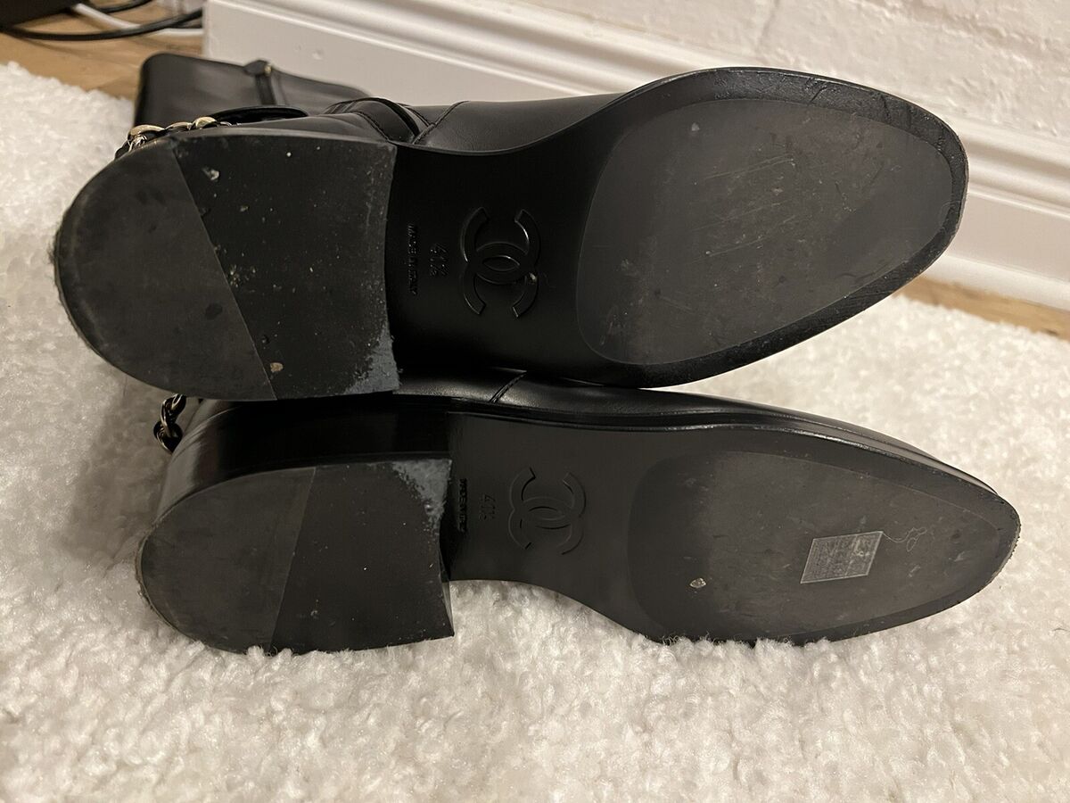 Chanel Current Season Sold Out Equestrian Style Boots, 10.5 Chanel Current Season Sold Out Equestrian Style Boots, 10.5