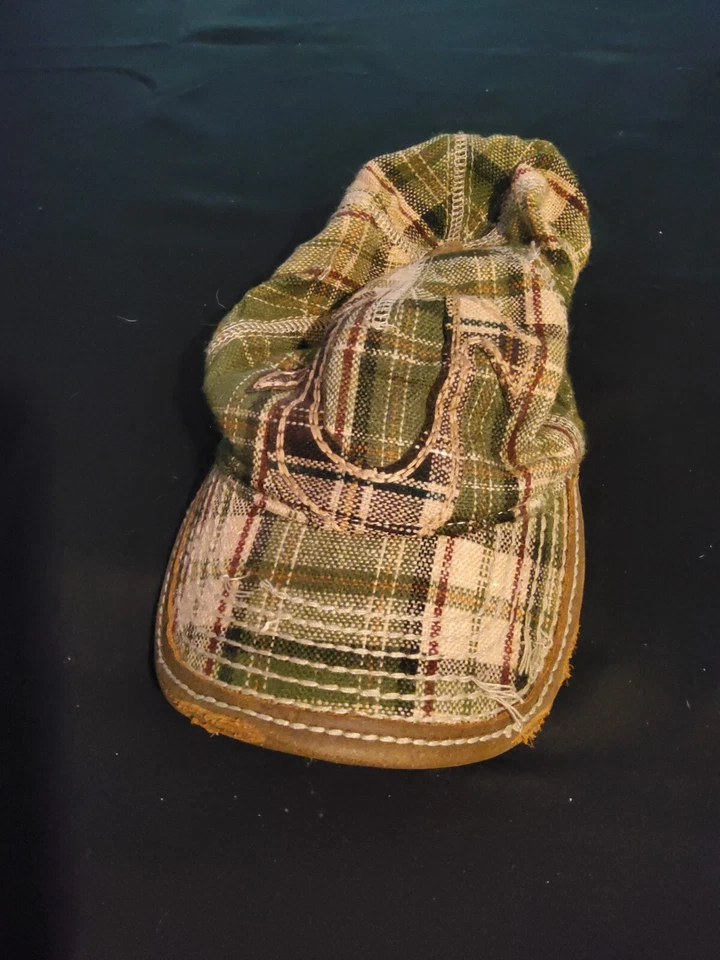 True Religion Hombre S Borgoña y Tostado Estilo Desgastado Sombrero De Colección Foto 3 de 4