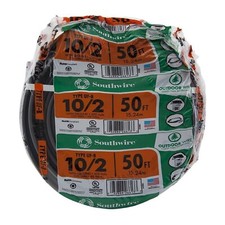 Southwire 13056722 10/2WG UF Wire 50 ft