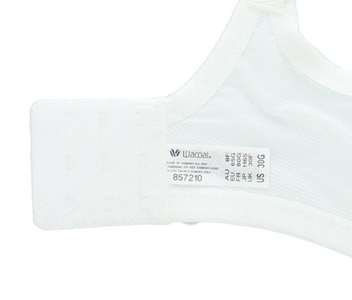 Wacoal Sheer Mesh Minimizer Bra 857210, Adjustable Straps, Elastic Band - Picture 4 of 9