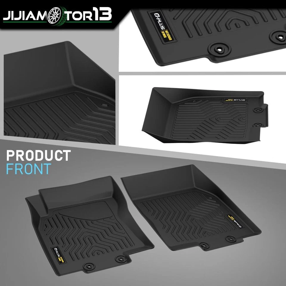 Juego de alfombrillas 3D de TPE aptas para todo tipo de clima Nissan Rogue Car 2014-20 Foto 4 de 4