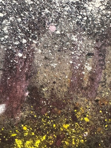 Antik Pastell Post Impressionist Gabrielle Bellocq Bäume Aus Blumen Und Hühner - Picture 6 of 9