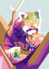 Red Panda PREMIUM POSTER FILM PRINT HIGH QUALITY Thick paper