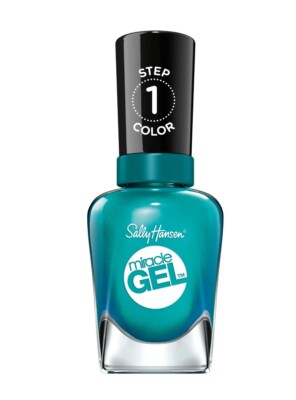 Sally Hansen Miracle Gel Nail Polish, 729 Combustealble, Long Lasting, No UV