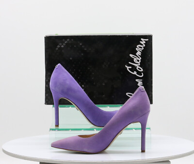 Hazel Suede Pumps Sam Edelman Lavender Pumps SAM EDELMAN HAZEL