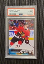 Lukas Reichel Young Guns Psa10 Upper Deck Series 1 2022-23