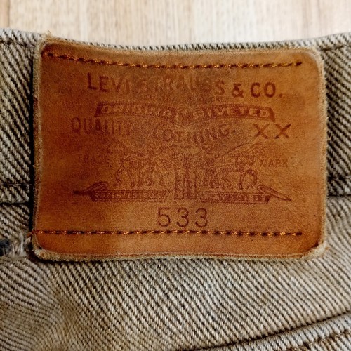 Levis 533 Jeans Mens 31x32* (No Tag) Brown Distressed Streetwear Stained - Picture 3 of 10