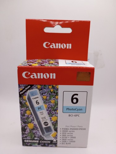 Canon Original Druckertinte BCI-6 Farbe auswählen schwarz cyanfarbenes Foto cyangelb kostenloser Versand - Bild 3 von 27