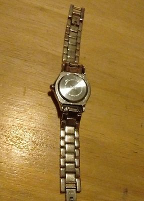 Montte Vintage Ladies 'Swap' - Cadran Noir, Bracelet Bleu & Blanc - Fonctionne Avec Pile Neuve