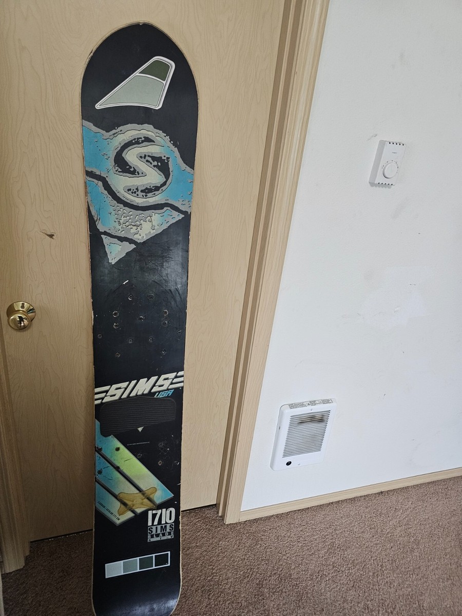 スノーボード SIMS 1710 BLADE 1710 Blade - Retro Snow - Vintage Snowboard Museum