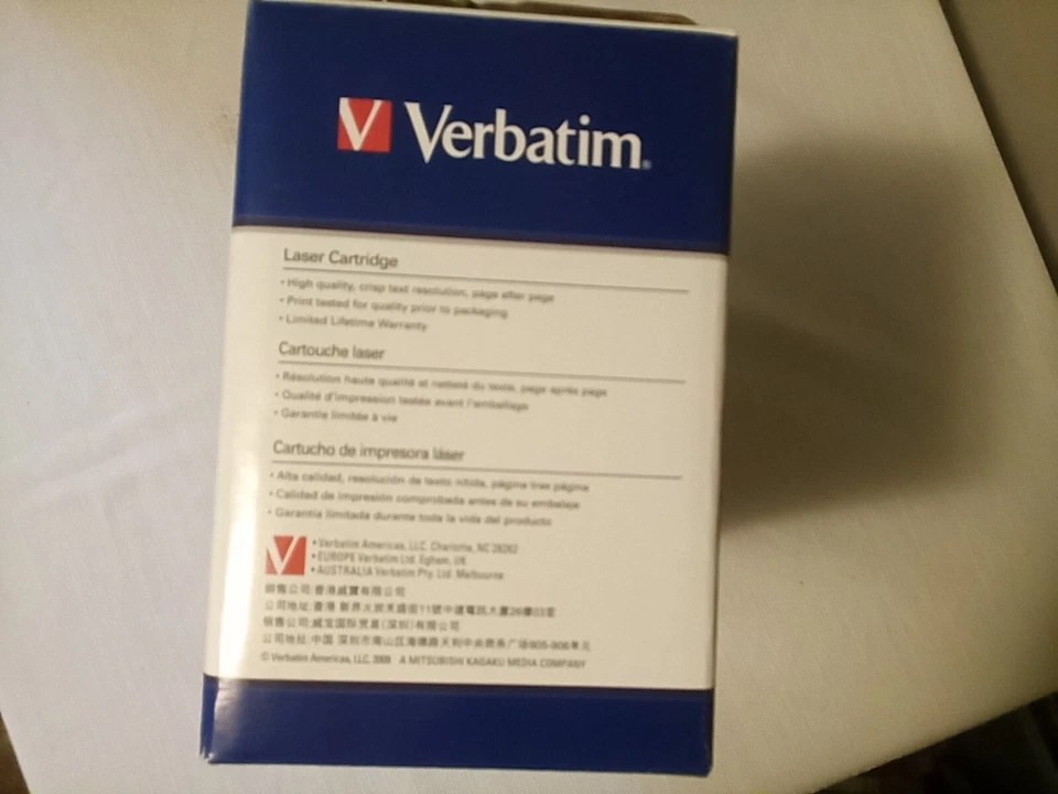 Nuevo - Cartucho láser cian Verbatim CB541A 125A para HP CP1215 Foto 2 de 4