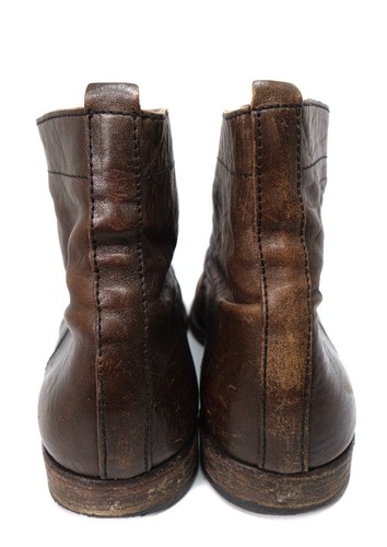 Moma Avant Garde Combat Leather High Boots Vintage - Picture 4 of 8