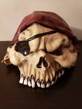 New Latex Pirate's Skull Mask. Without Tags
