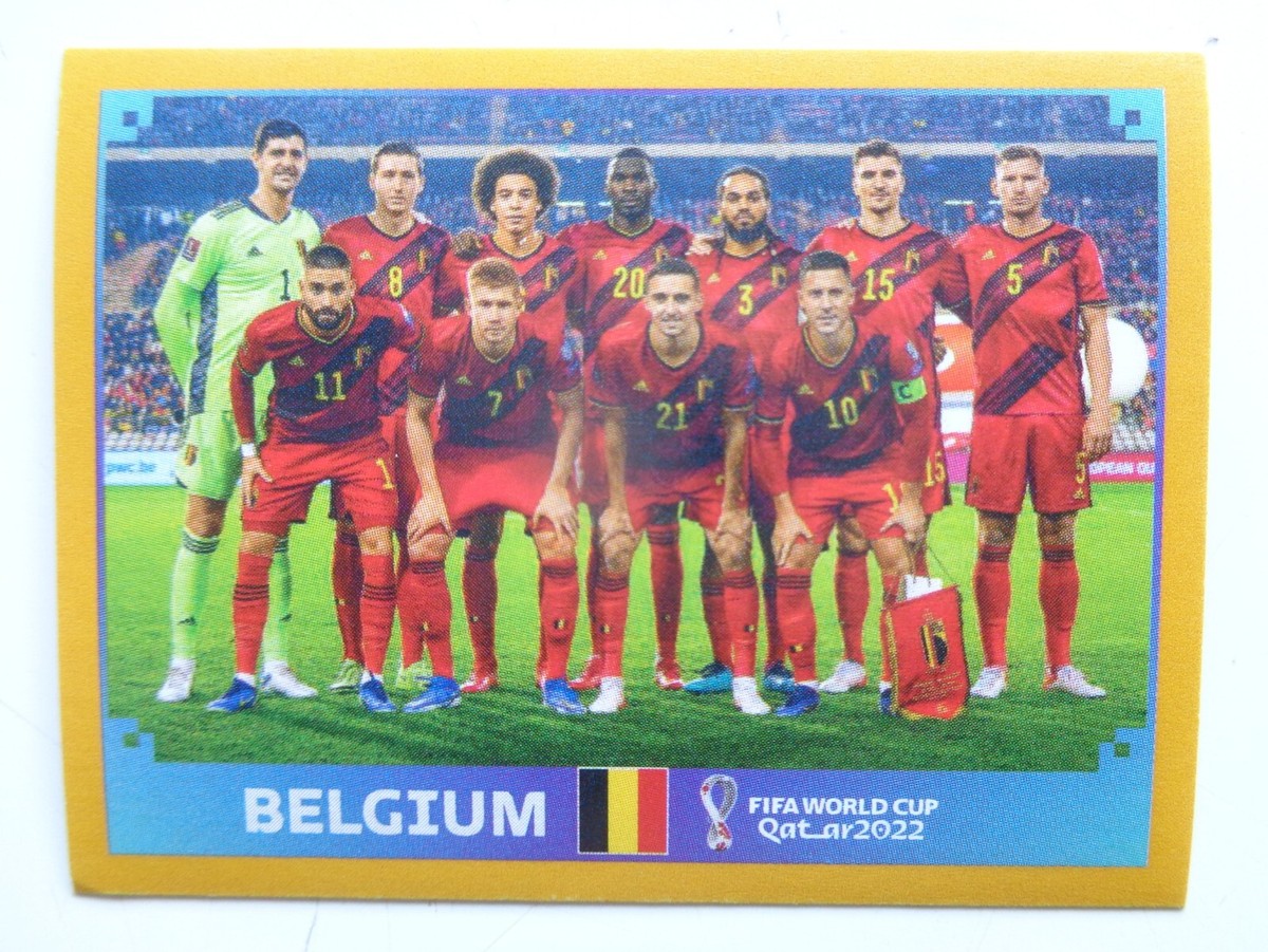 Panini FIFA World Cup 2022 Qatar GOLD ONLINE Sticker Group F Pick