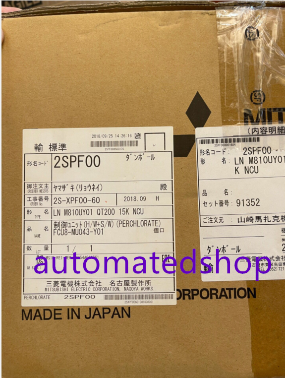 Mitsubishi Mazak system NC controller FCU8-MU043-Y01 brand new