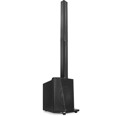 Pyle PSTG1050 Line Array Amplifier Speaker System w/10'' Subwoofer, 8x 3'' Drivers