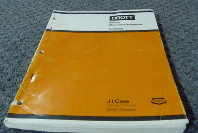 Drott Poclain 300CK Excavator Mechanics Handbook Service Manual S-406303 xz